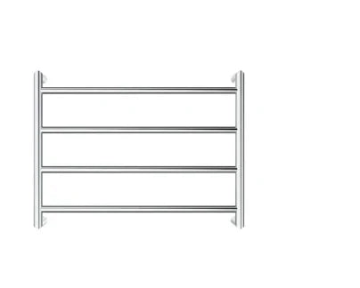 Fienza Kaya Heated Towel Rail, 600 x 450mm, Chrome