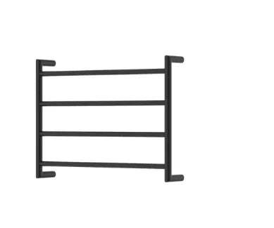Fienza Kaya Heated Towel Rail, 600 x 450mm, Matte Black