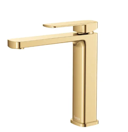 Fienza Tono Medium Basin Mixer, Urban Brass
