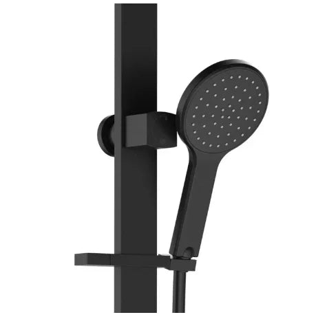 Fienza Kaya Deluxe Twin Shower, Matte Black