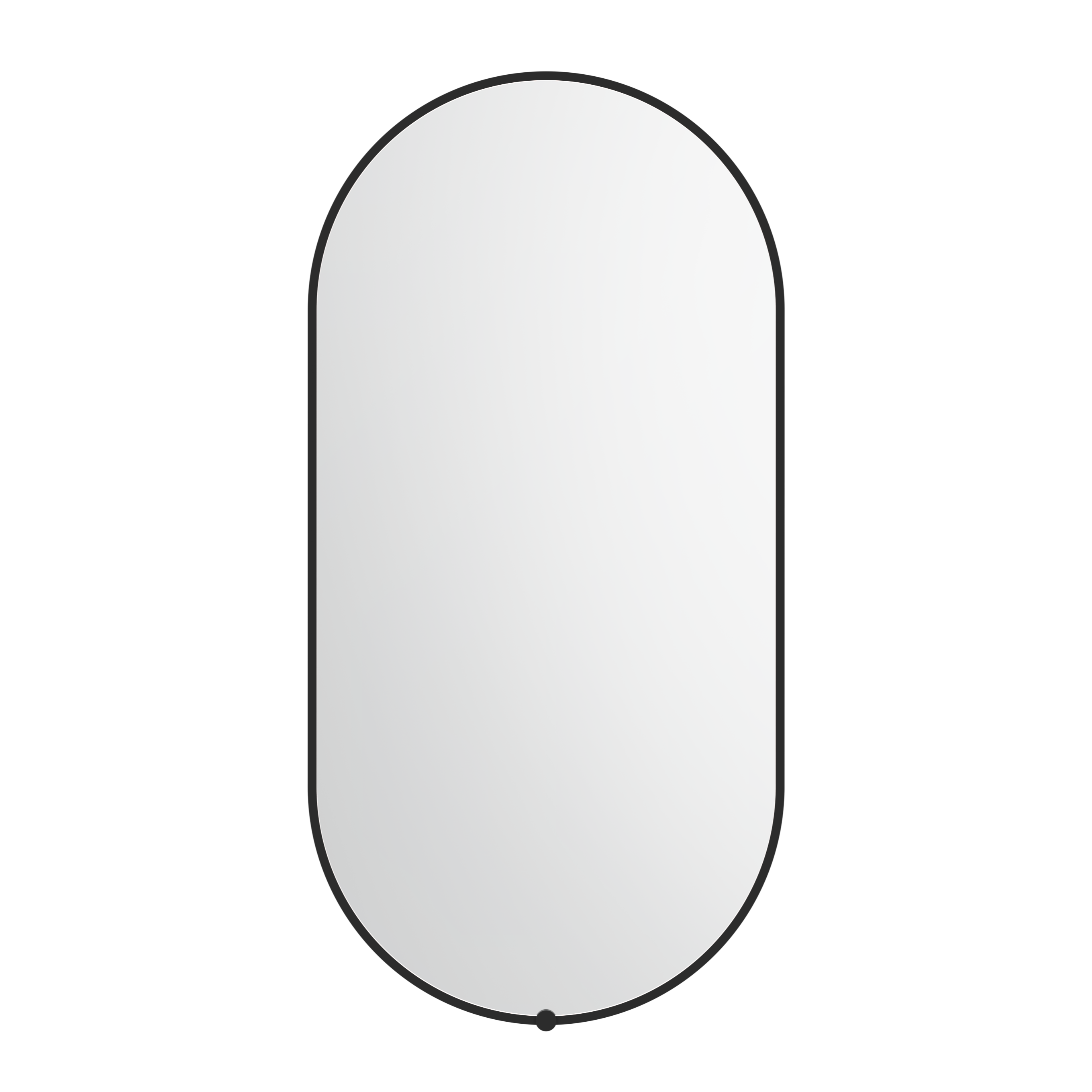 ADP Sera Pill 450x900mm Framed LED Mirror