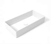 Studio Bagno Shard X 70 Bench Basin, Gloss White