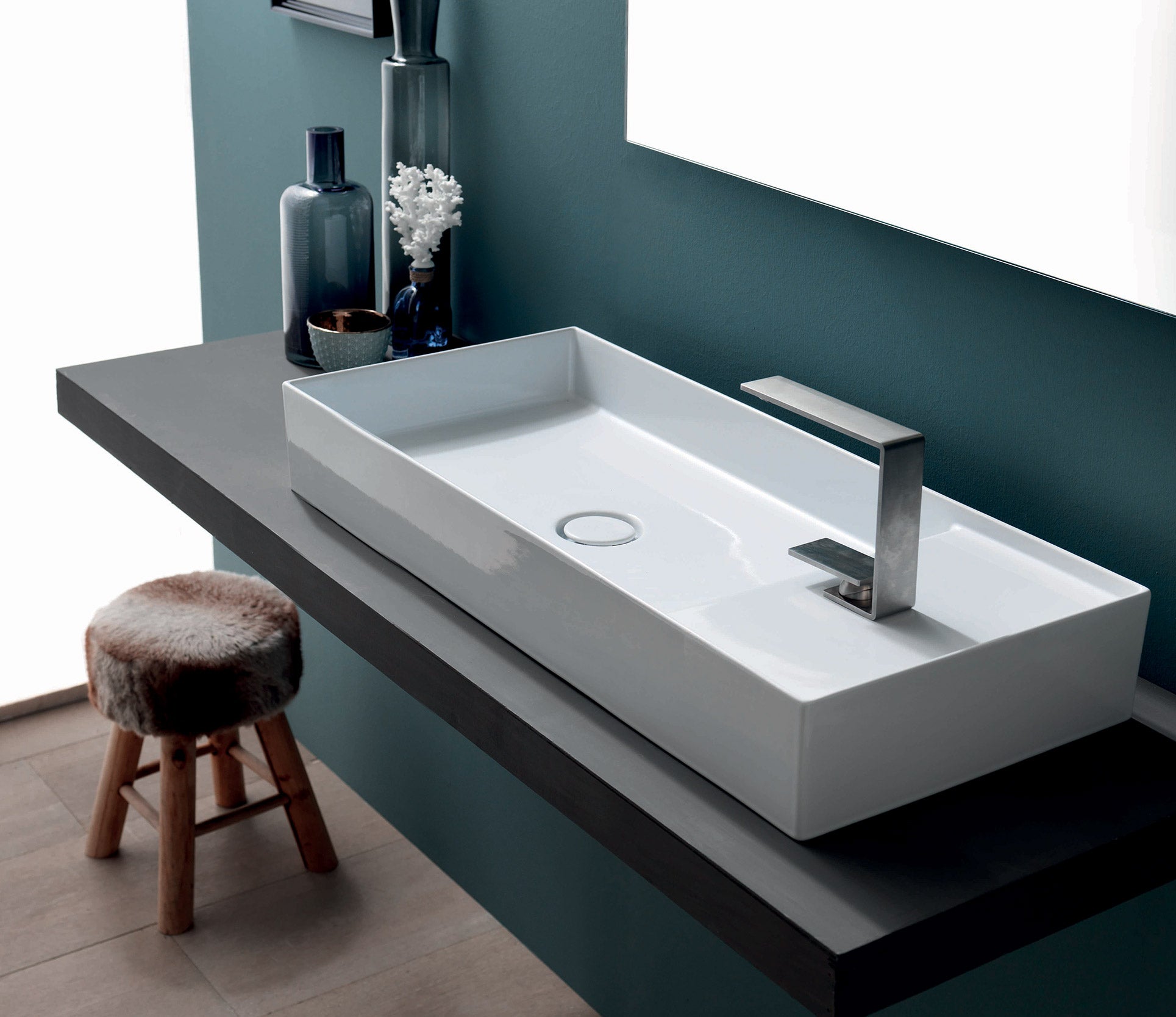Studio Bagno Shard X 85 Bench Basin 1TH