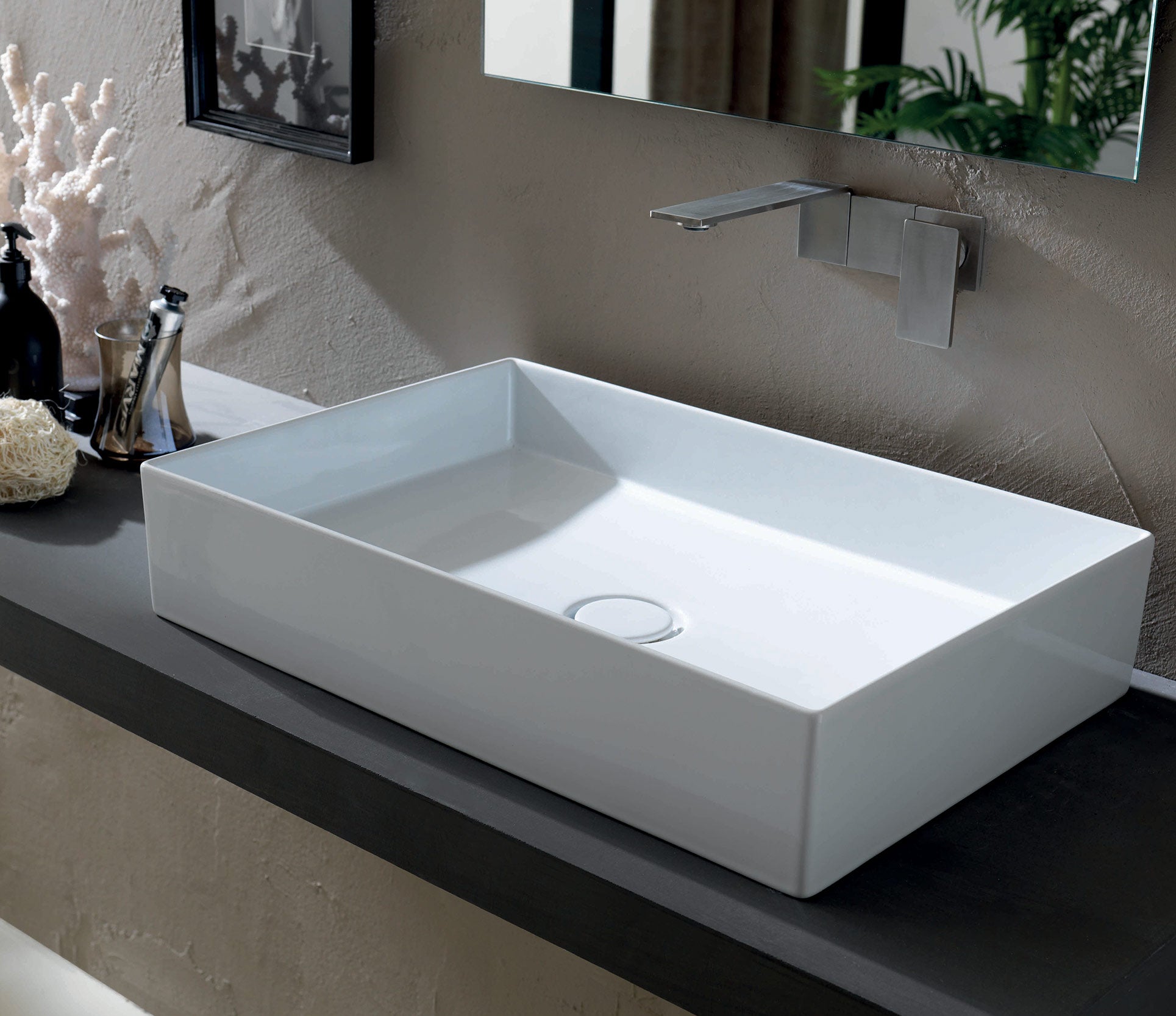 Studio Bagno Shard X Rectangle Bench Basin