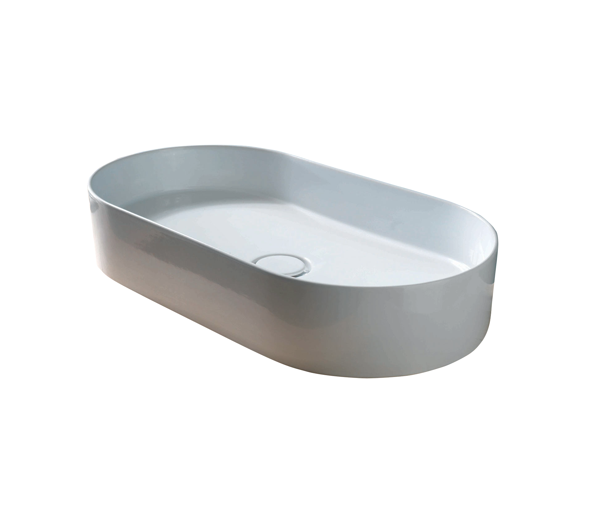 Shard X Oval bench basin_Studio_Bagno