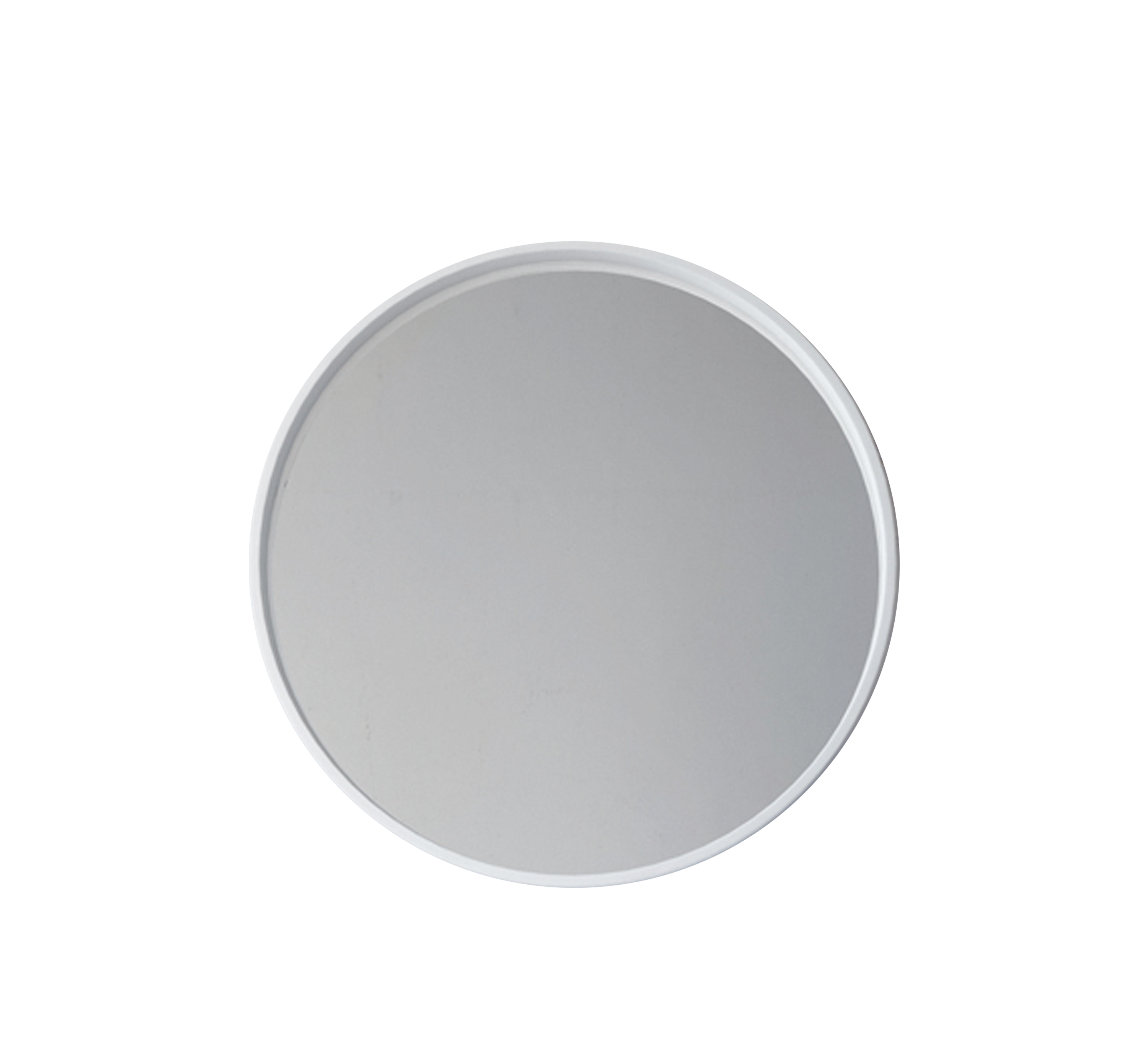 Studio Bagno Silo Round Mirror, Matte white
