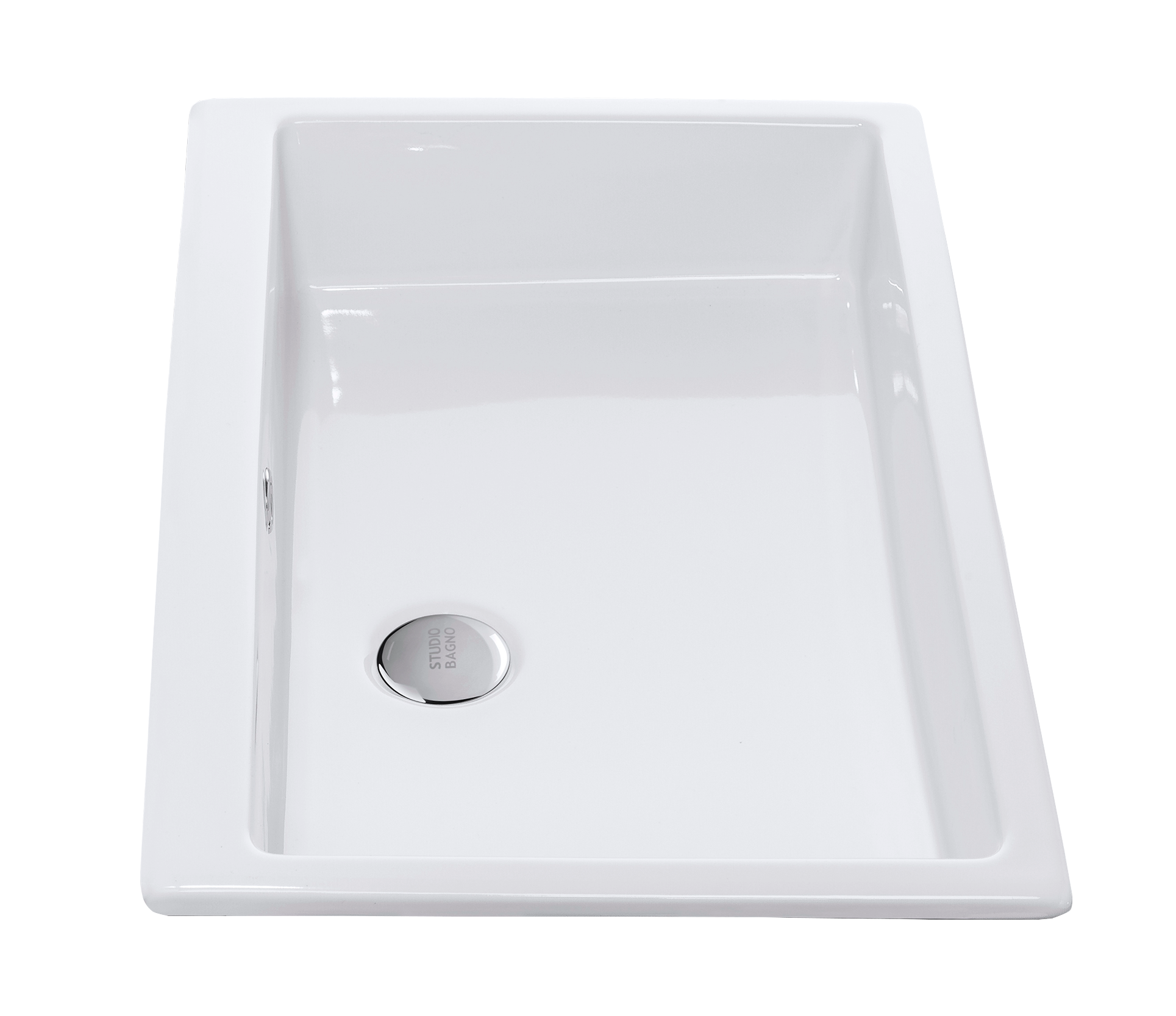 Studio Bagno Sopra inset basin Matte White
