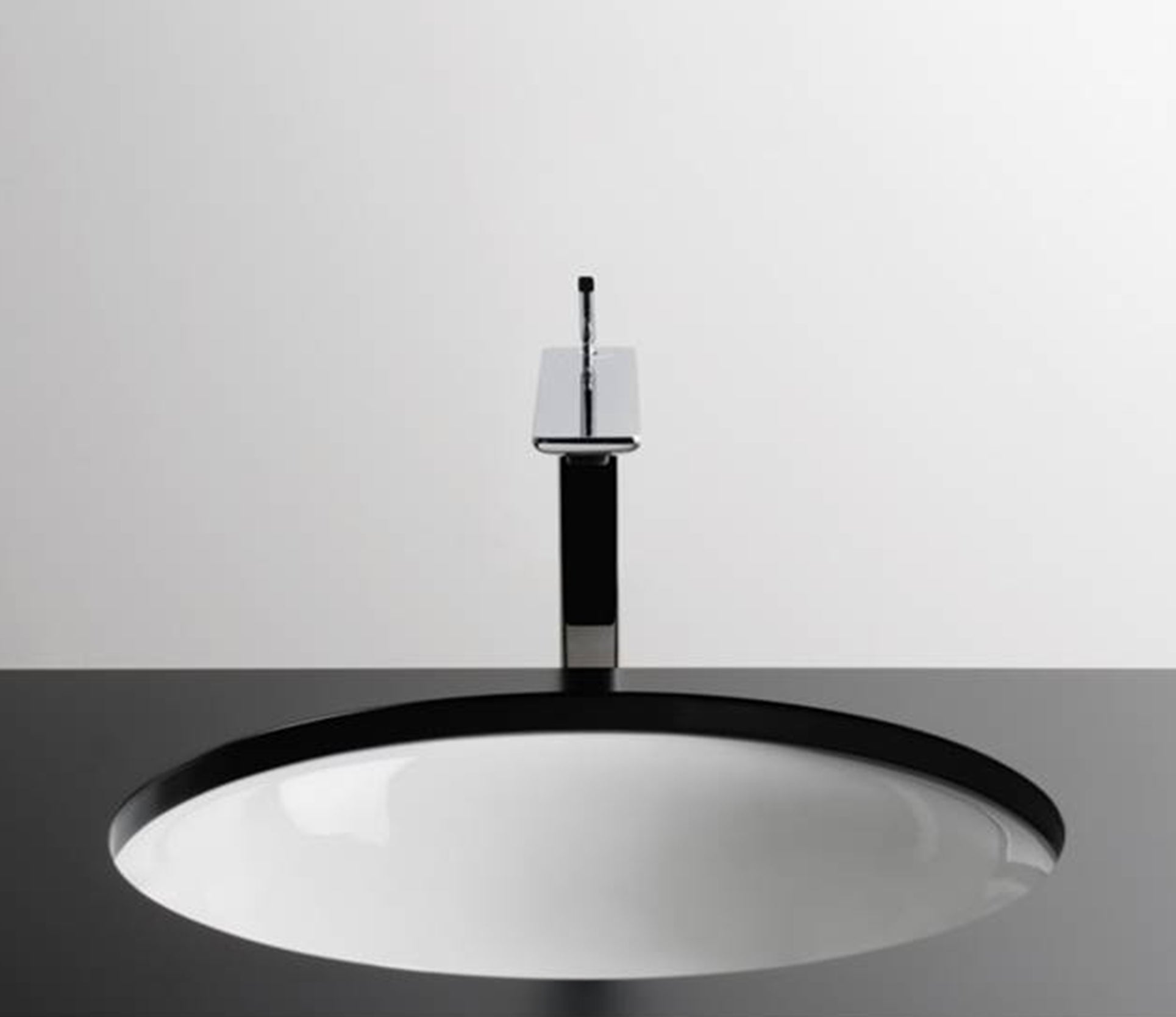 Studio Bagno Soul 1 undercounter basin NTH, Gloss White