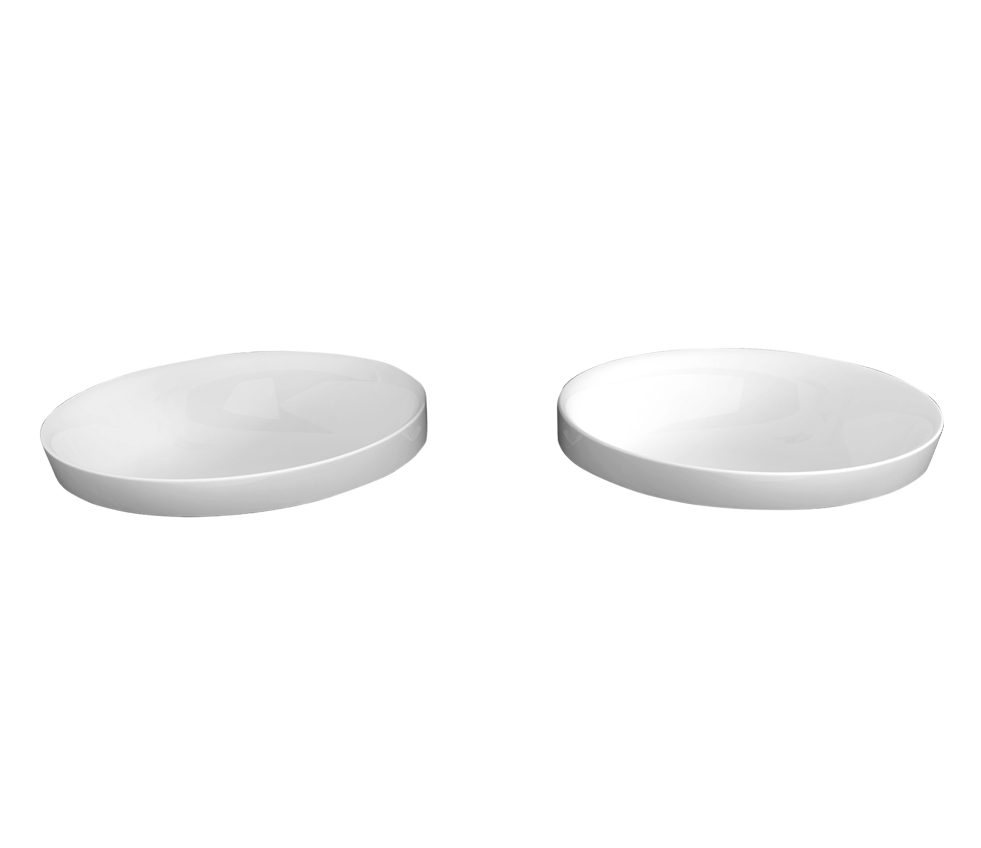 Studio Bagno Soul 1 inset basin NTH - Matte White