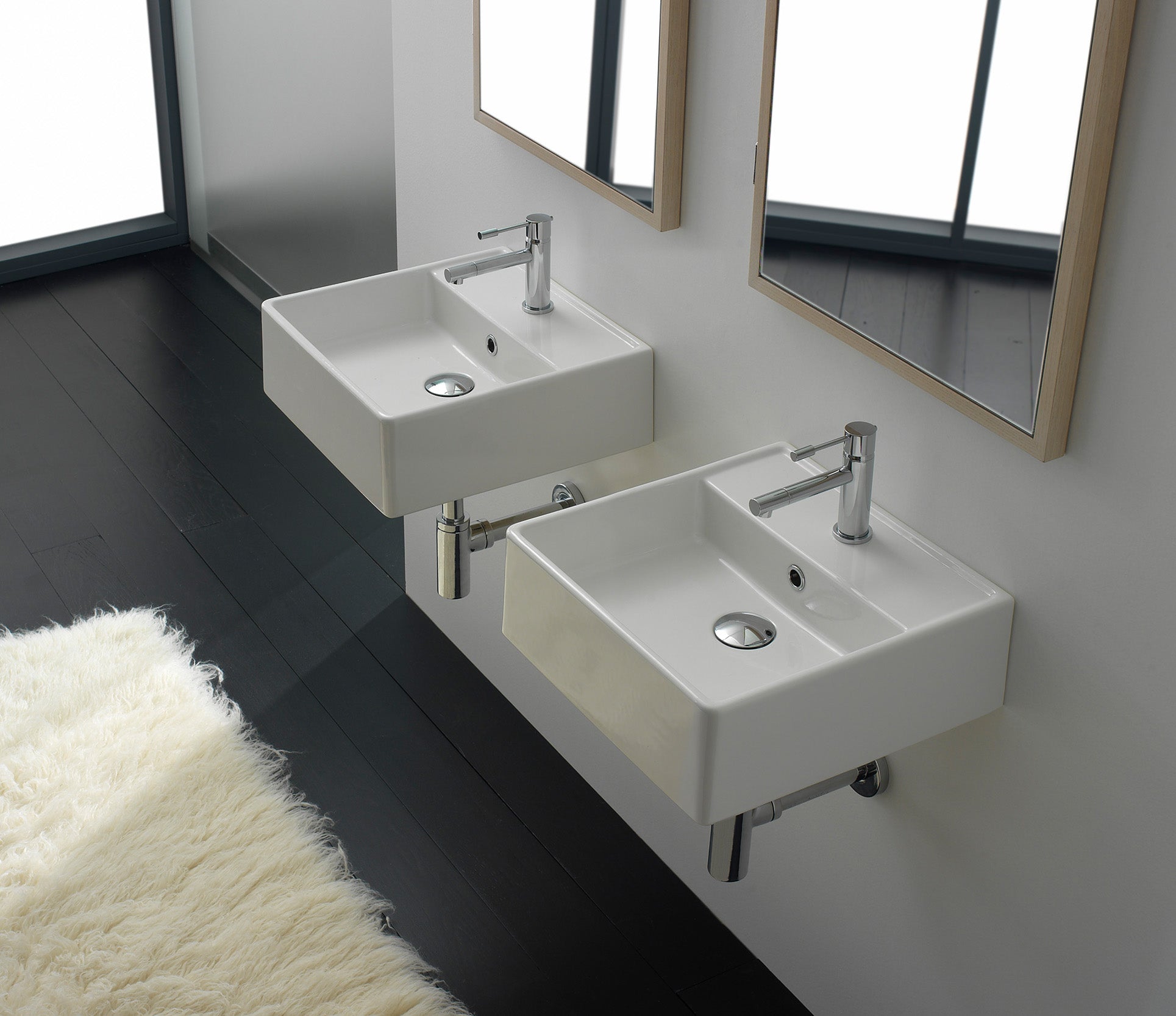 Studio Bagno Apartment 40R bench wall basin NTH