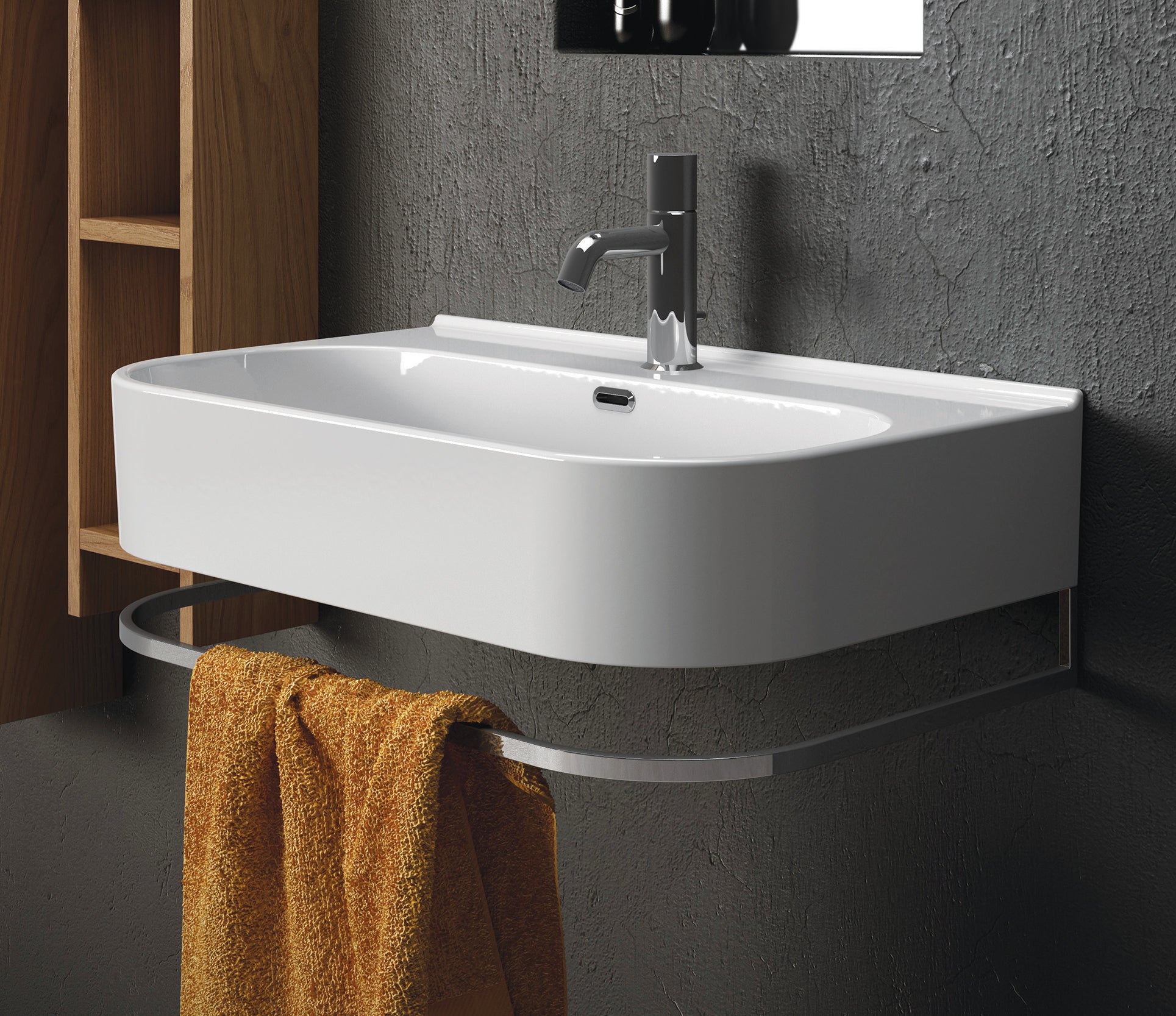 Synthesis 50 Towel Rail-Chrome 1_Studio Bagno