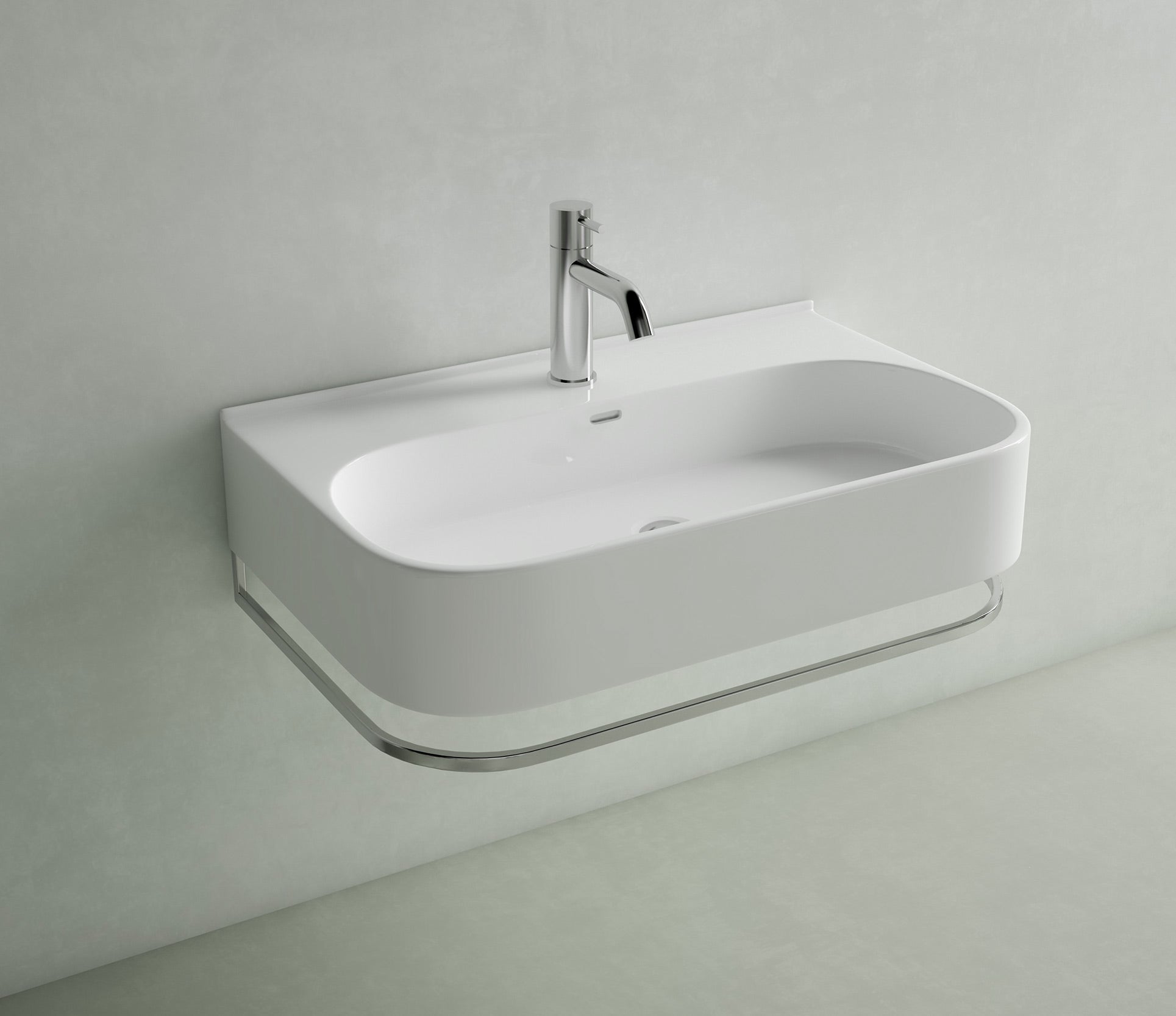 Synthesis 70 Bench Wall Basin-1_Studio Bagno