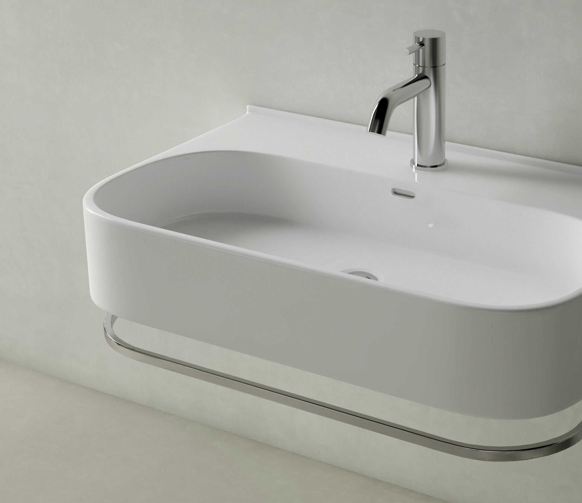 Synthesis 70 Bench Wall Basin-2_Studio Bagno