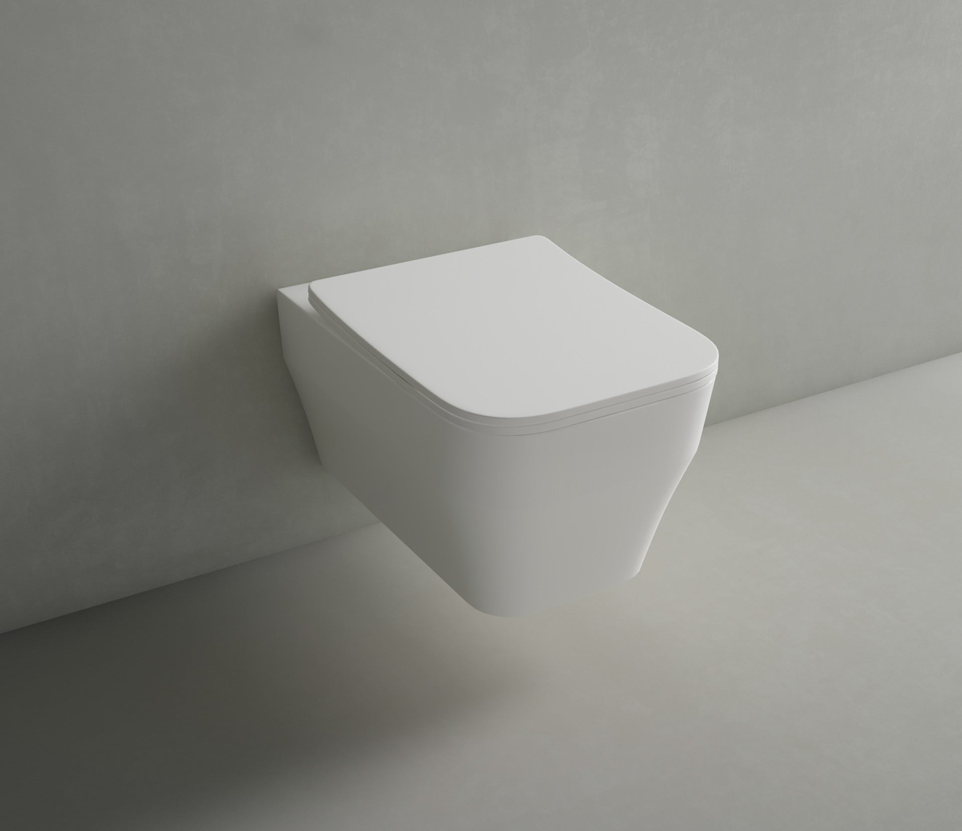 Studio Bagno Synthesis Eco Wall Hung Package with Expert Evo w/ Frame Pneumatic Cistern, Gloss White