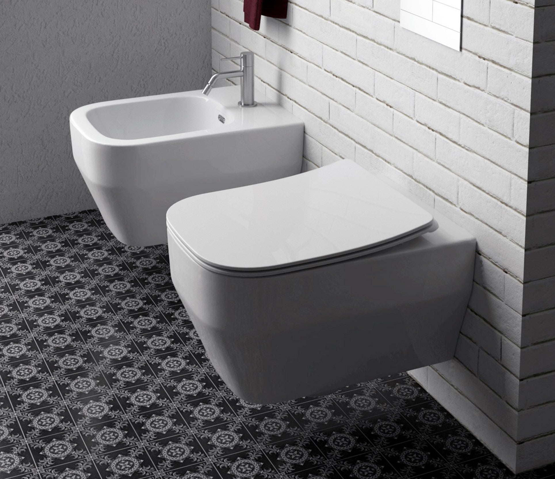 Synthesis Eco Rimless Wall Hung Toilet
