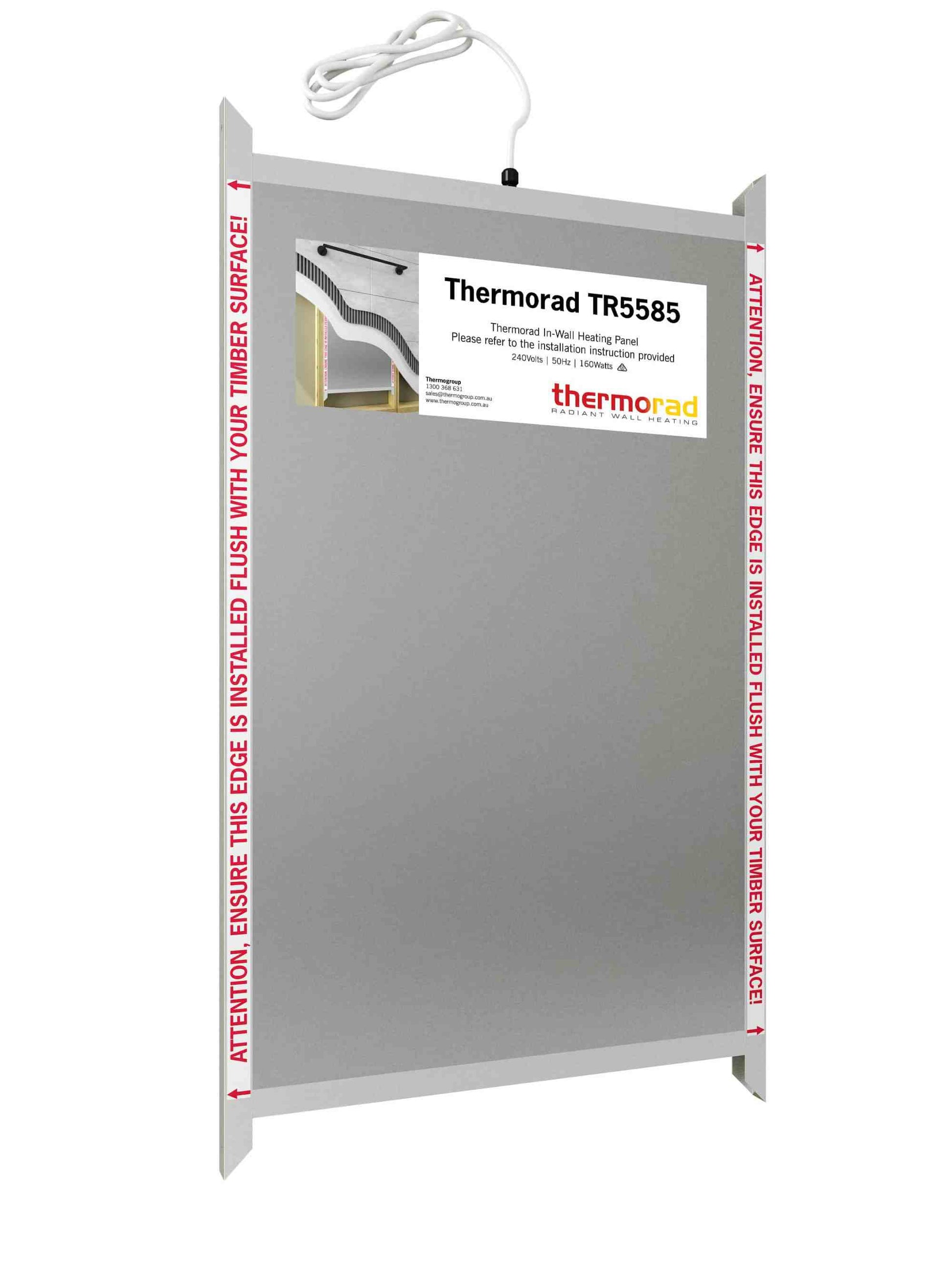 Thermogroup Thermorad Heated Wall Panel - 550x850mm 160W
