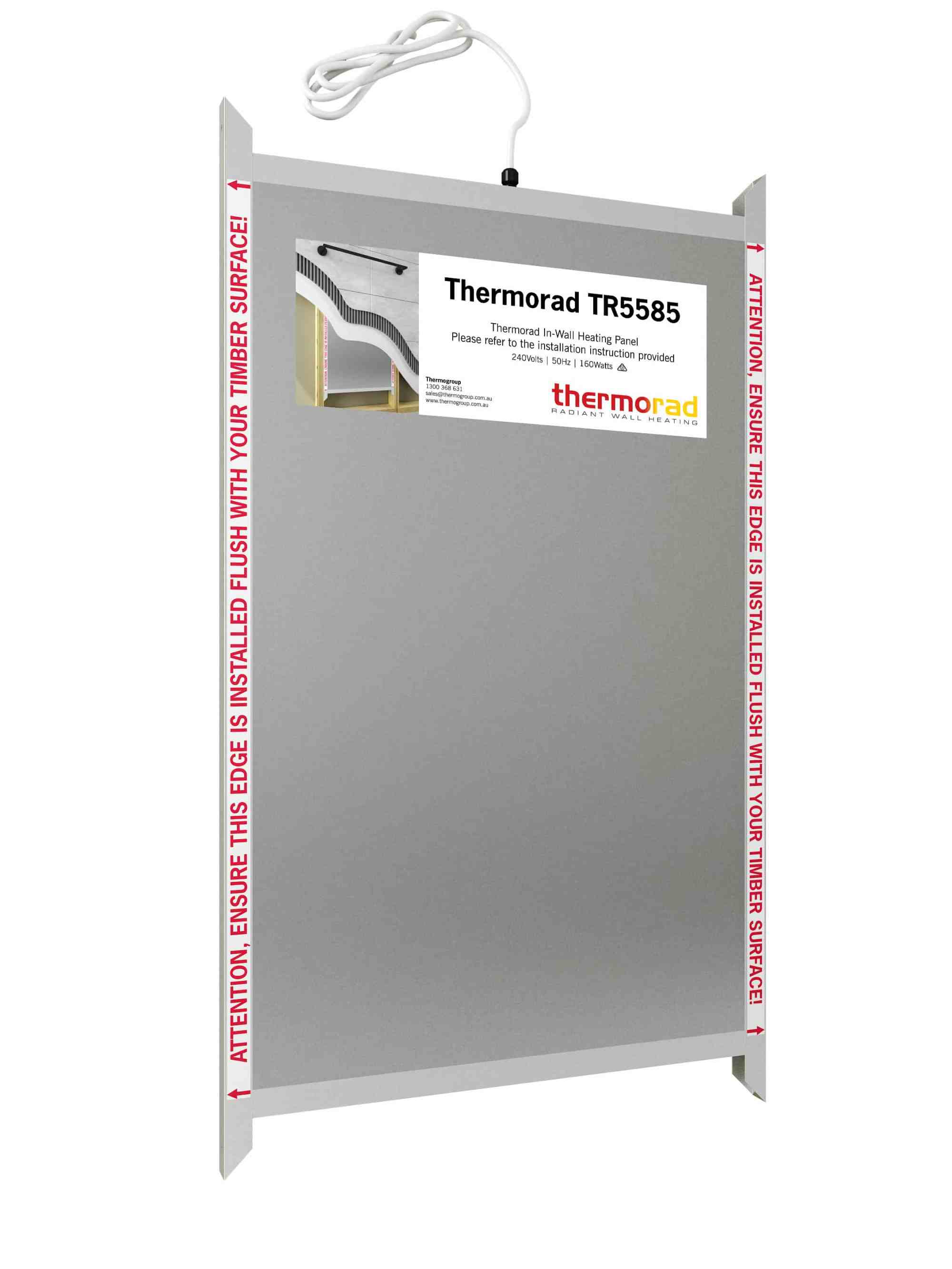 Thermogroup Thermorad Heated Wall Panel - 550x850mm 160W