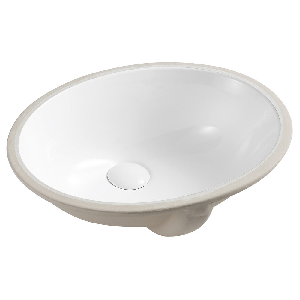 Fienza Karmen Undermount Basin 455 x 380 x 195mm, Gloss White
