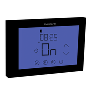 Thermogroup Thermorail Landscape Touch Screen 7 Day Timer, Black