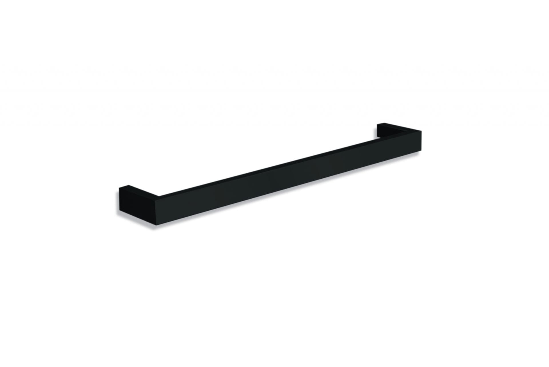 Thermogroup Thermorail Square Single Rail 632x40x100mm 23Watts - Includes Transformer, Matt Black