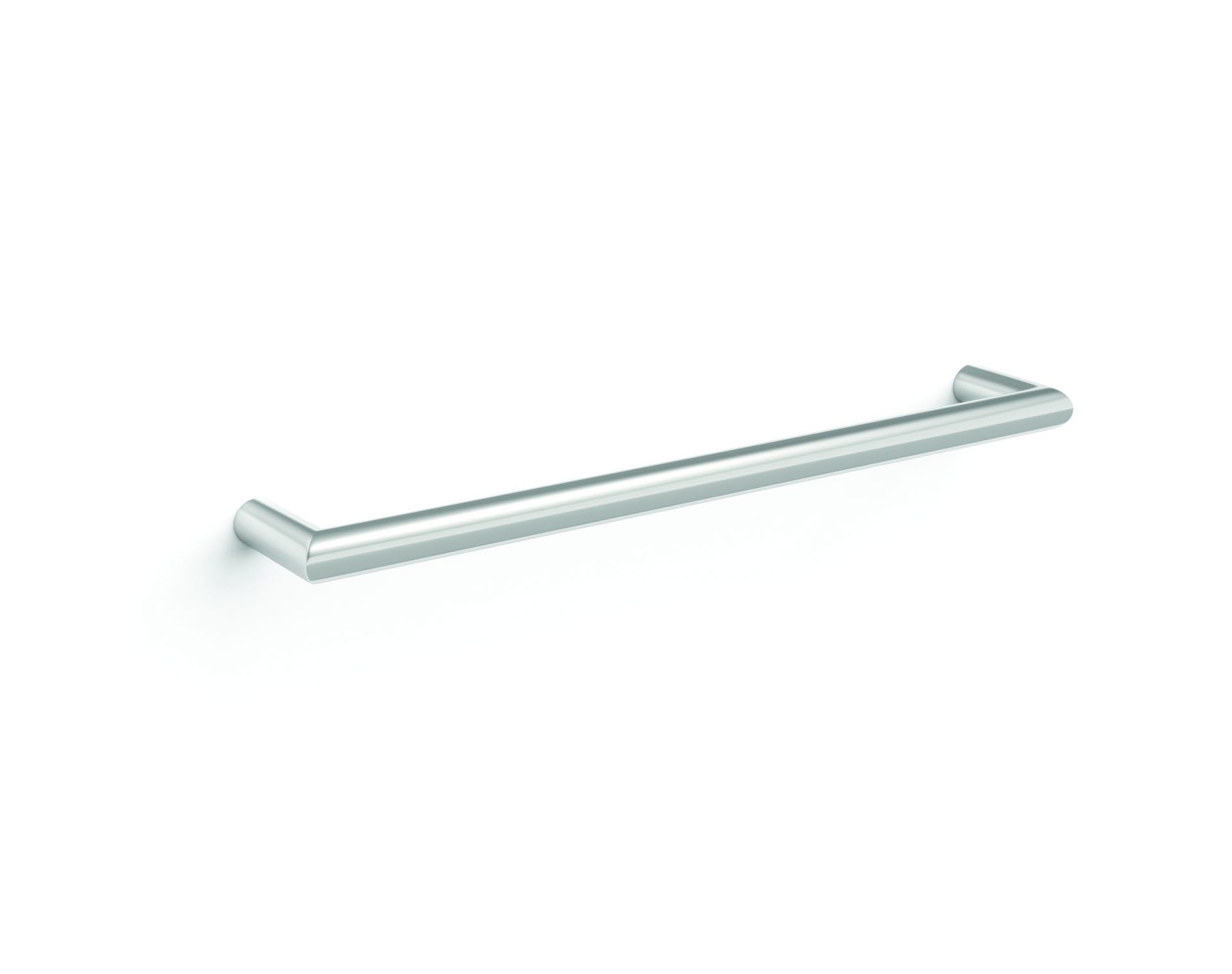 Thermogroup Thermorail Round Single Rail 632x32x100mm 18Watts - Includes Transformer, Polished Stainless Steel