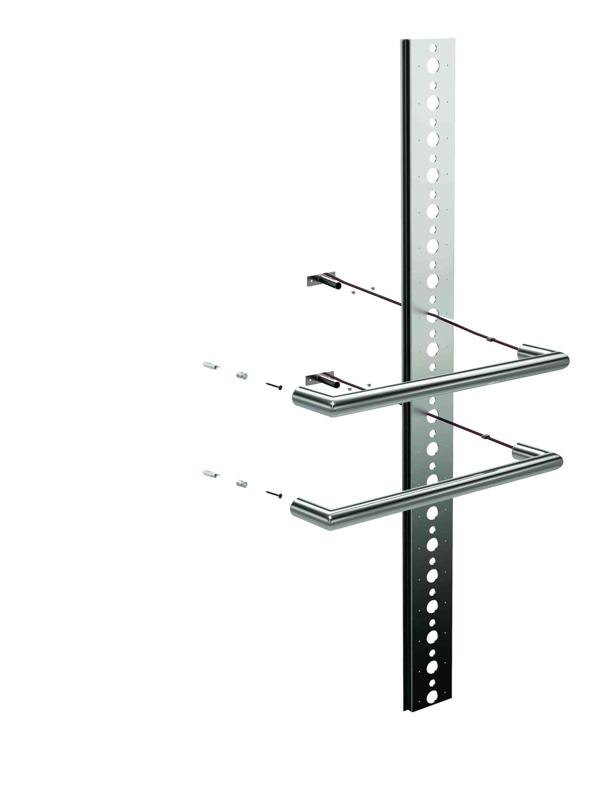 Thermogroup SRMS Thermorail Mounting System - 1000x110x10mm