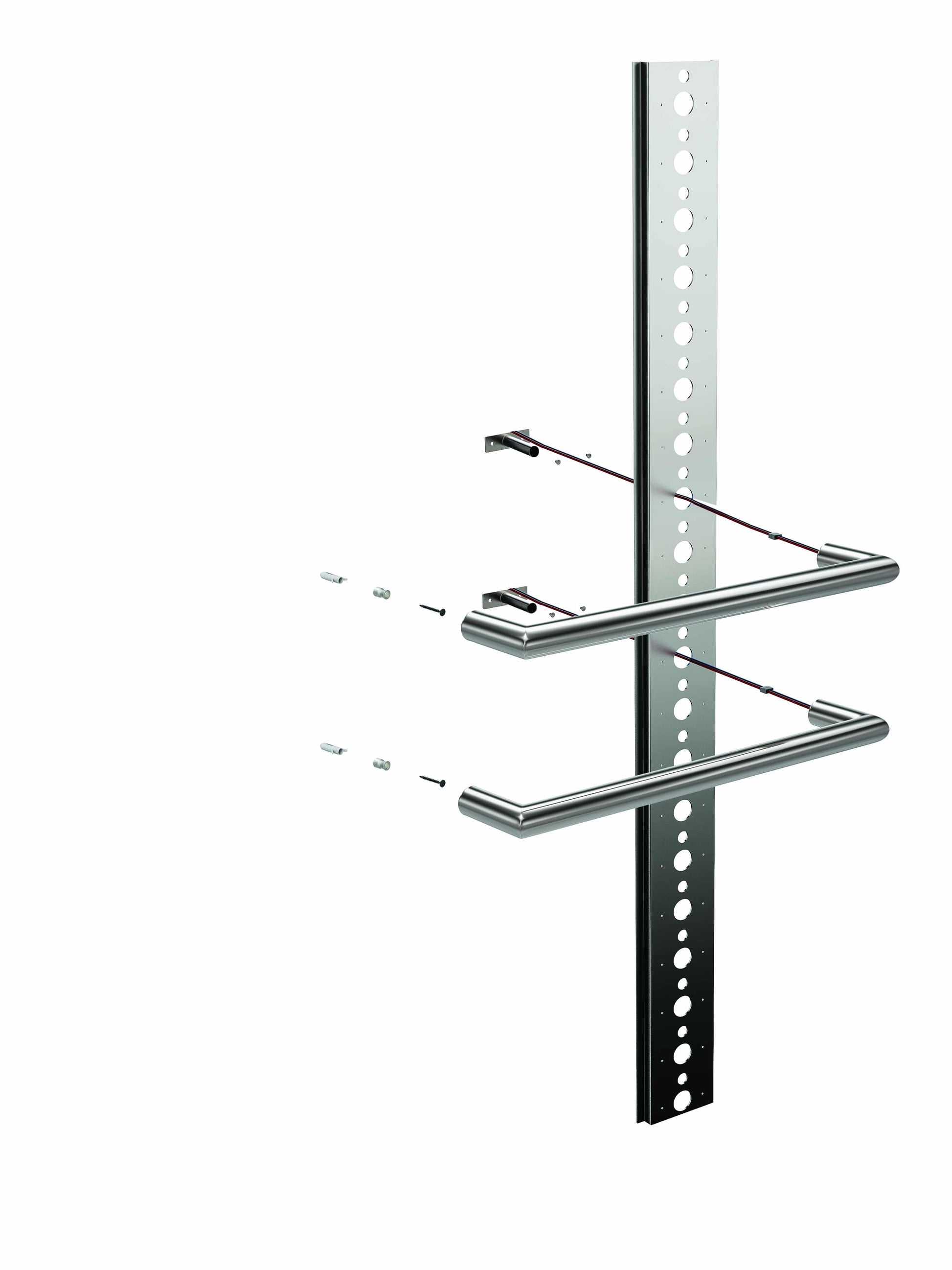 Thermogroup SRMS Thermorail Mounting System - 1000x110x10mm