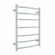 Thermogroup Thermorail Budget Curved/Round 600x800x150mm 80Watts 7 Bars, Polished Stainless Steel