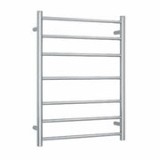 Thermogroup Thermorail Budget Straight/Round 600x800x122mm 80Watts 7 Bars, Polished Stainless Steel