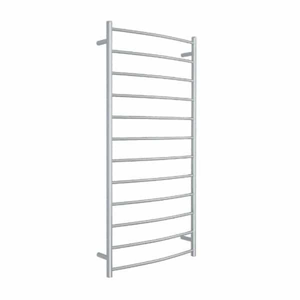 Thermogroup Thermorail Curved/Round 700x1400x150mm 153Watts 12 Bars, Polished Stainless Steel
