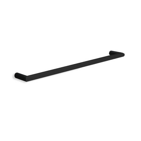 Thermogroup Thermorail Round Single Rail 832x32x100mm 23Watts - Includes Transformer, Matt Black