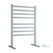 Thermogroup Thermorail Free Standing Straight/Square 590x900x355mm 119Watts 8 Bars, Polished Stainless Steel