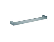 Thermogroup Thermorail Square Single Rail 632x40x100mm 23Watts - Brushed - Includes Transformer, Brushed Stainless Steel