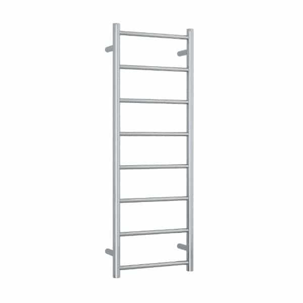 Thermogroup Thermorail Straight/Round 400x1120x122mm 65Watts 8 Bars, Polished Stainless Steel