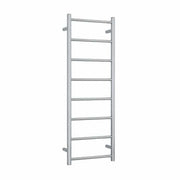 Thermogroup Thermorail Straight/Round 400x1120x122mm 65Watts 8 Bars, Polished Stainless Steel