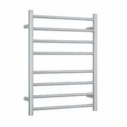 Thermogroup Thermorail Straight/Round 530x700x122mm 76Watts 8 Bars, Polished Stainless Steel