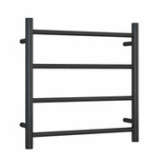Thermogroup Thermorail Straight/Round 550x550x122mm 54Watts 4 Bars, Matt Black