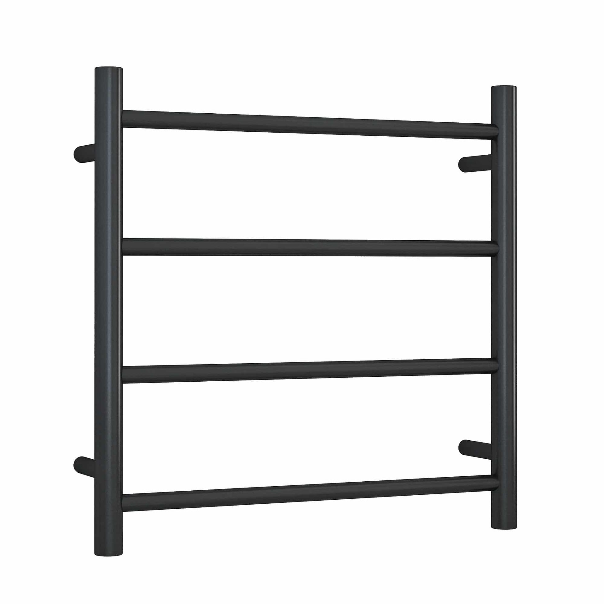 Thermogroup Thermorail Straight/Round 550x550x122mm 54Watts 4 Bars, Matt Black