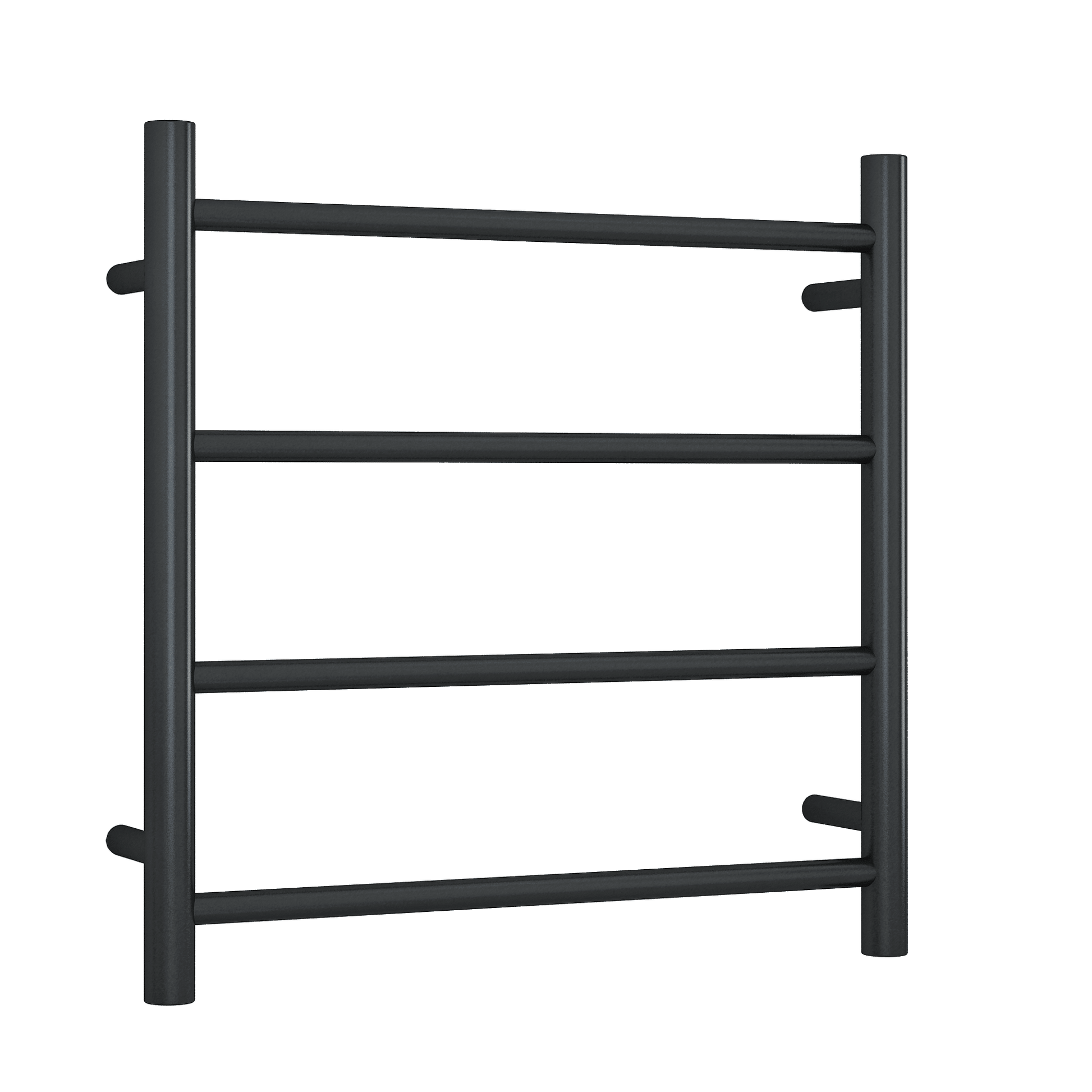 Thermogroup Thermorail Straight/Round 12Volt 550x550x122mm 70Watts 4 Bars, Matt Black