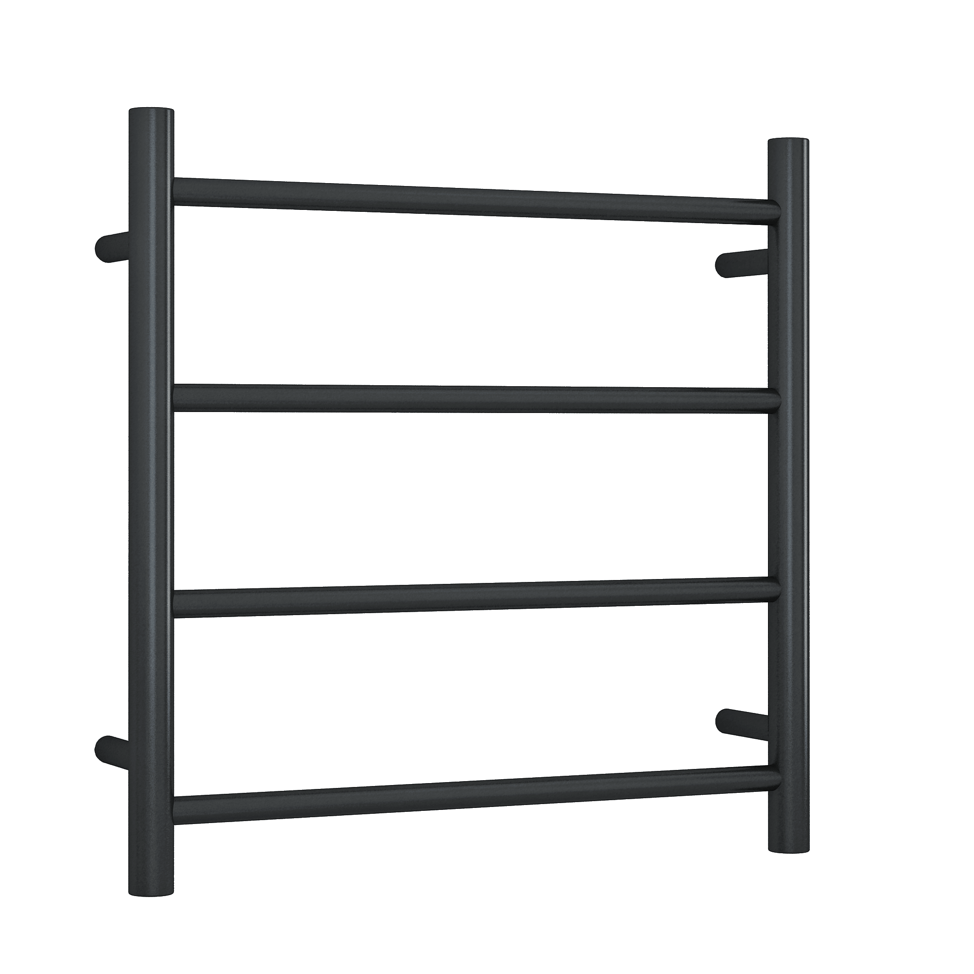 Thermogroup Thermorail Straight/Round 12Volt 550x550x122mm 70Watts 4 Bars, Matt Black