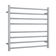 Thermogroup Thermorail Straight/Round 750x700x122mm 104Watts 8 Bars, Polished Stainless Steel