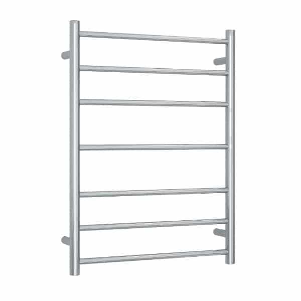 Thermogroup Thermorail Straight/Round 600x800x122mm 80Watts 7 Bars, Polished Stainless Steel