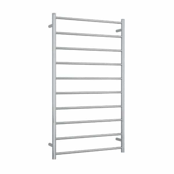Thermogroup Thermorail Straight/Round 700x1200x122mm 128Watts 10 Bars, Polished Stainless Steel