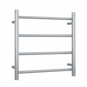 Thermogroup Thermorail Straight/Round 550x550x122mm 41Watts 4 Bars - Brushed, Brushed Stainless Steel