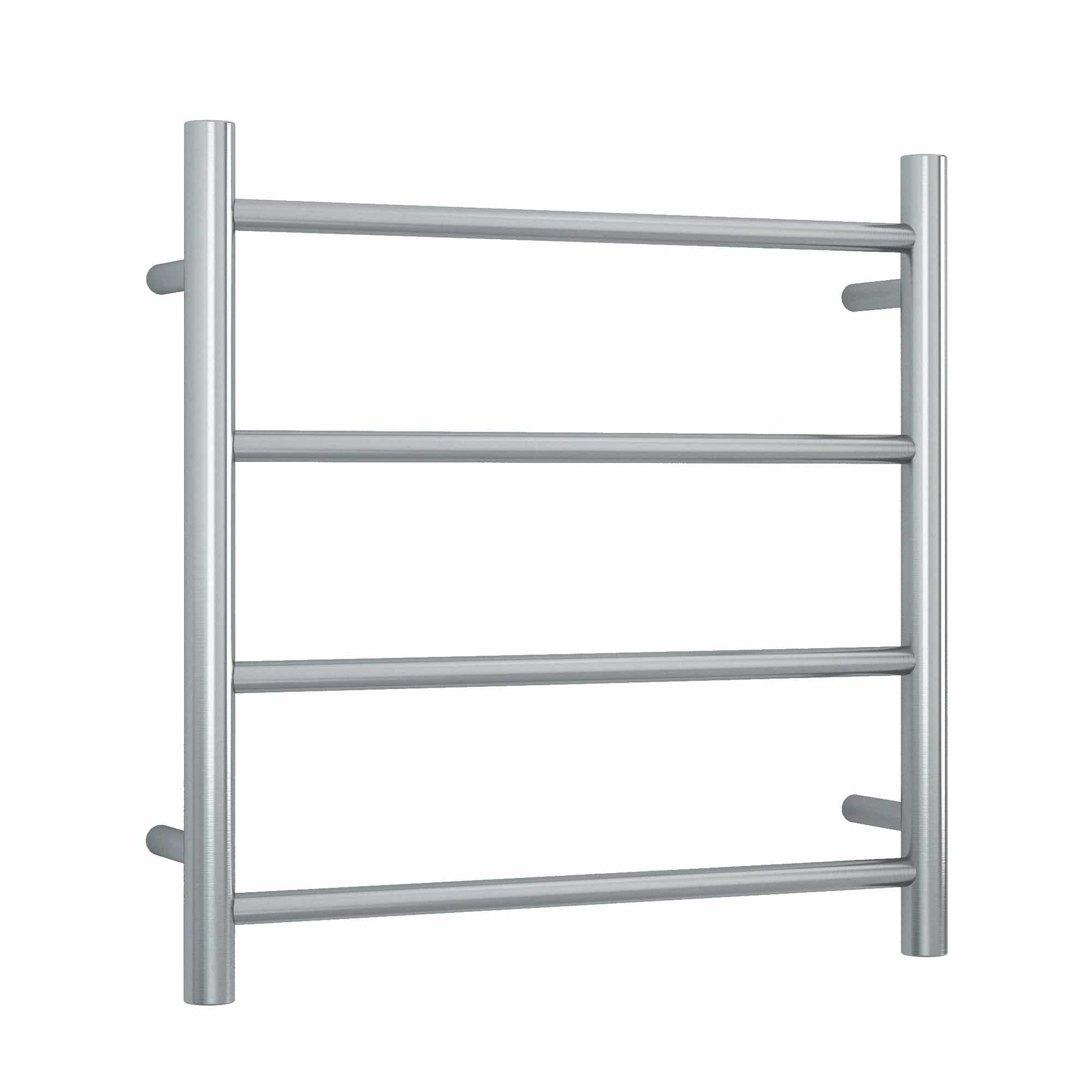Thermogroup Thermorail Straight/Round 550x550x122mm 41Watts 4 Bars - Brushed, Brushed Stainless Steel