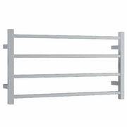 Thermogroup Thermorail Straight/Square 800x440x120mm 61Watts 4 Bars, Polished Stainless Steel