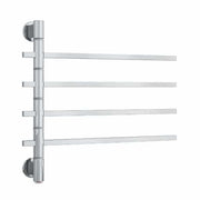 Thermogroup Thermorail Swivel, Straight/Square 600x540x99mm 48Watts 4Bars, Polished Stainless Steel