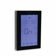 Thermogroup Thermorail Portrait Touch Screen 7 Day Timer, Black