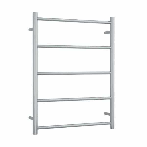 Thermogroup Thermorail Non-Heated Straight/Round Ladder 630x800x122mm 5 Bars, Polished Stainless Steel