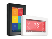 Thermogroup Thermotouch 4.3dC Dual Thermostat 16A + 5A Max Load - Black